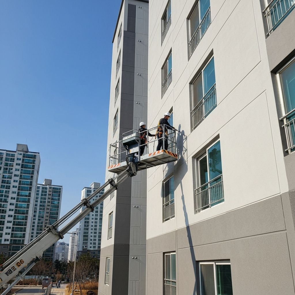 강남구 상가 외벽 유리 공사